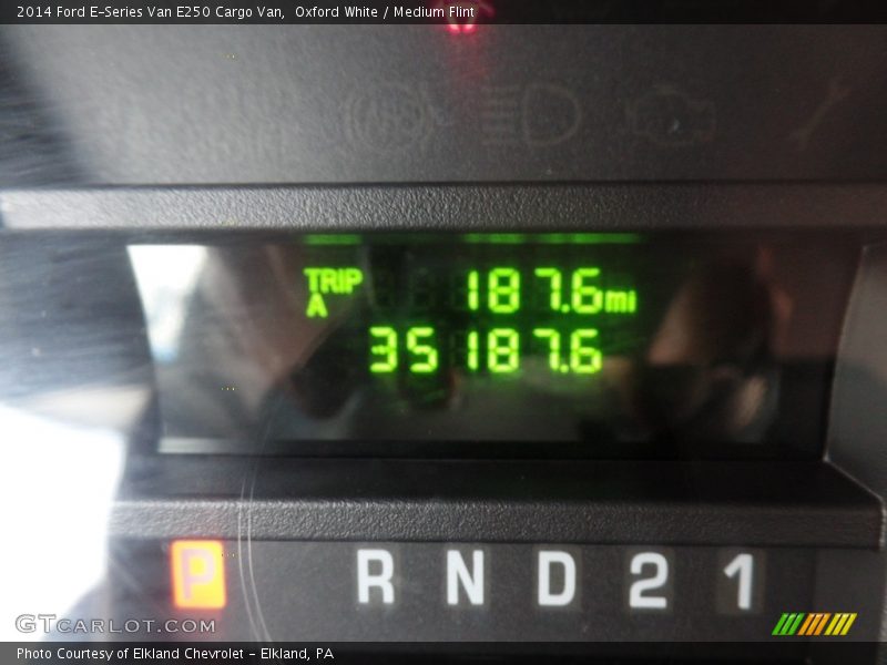 Oxford White / Medium Flint 2014 Ford E-Series Van E250 Cargo Van