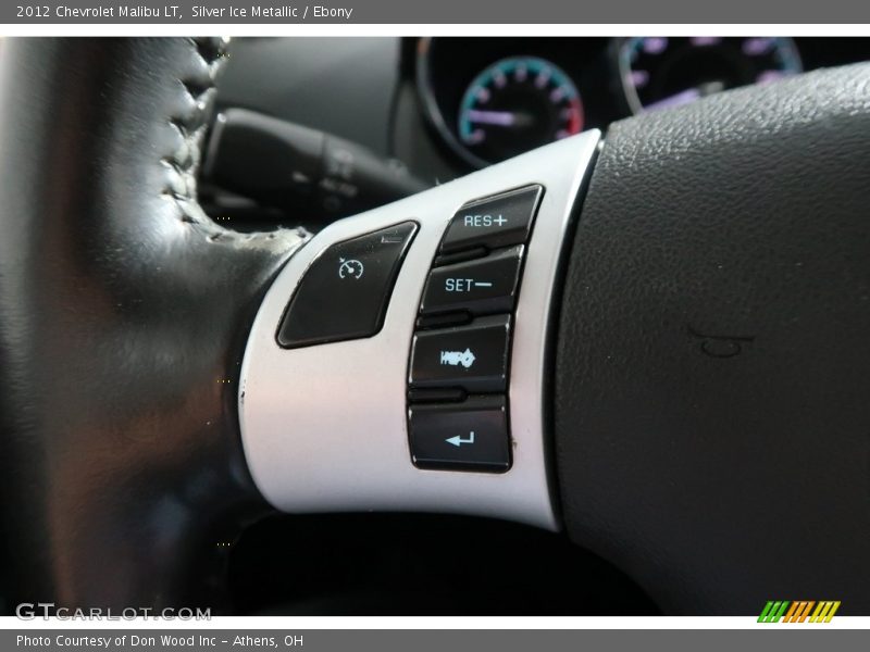 Silver Ice Metallic / Ebony 2012 Chevrolet Malibu LT
