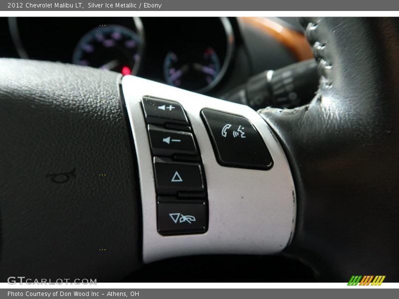 Silver Ice Metallic / Ebony 2012 Chevrolet Malibu LT