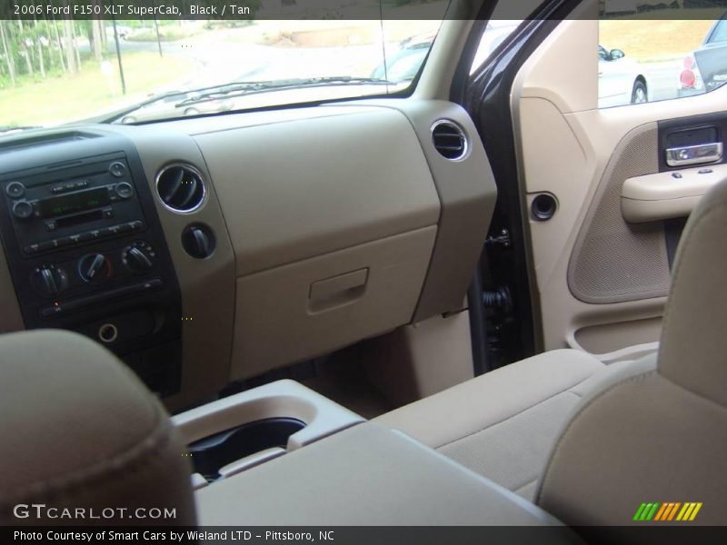 Black / Tan 2006 Ford F150 XLT SuperCab