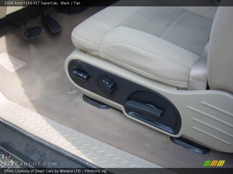 Black / Tan 2006 Ford F150 XLT SuperCab