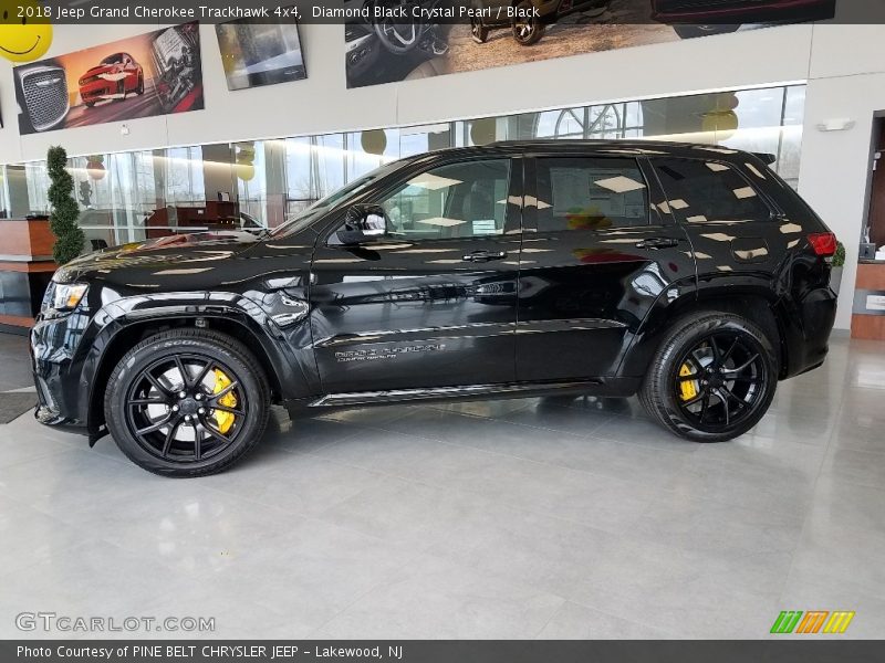  2018 Grand Cherokee Trackhawk 4x4 Diamond Black Crystal Pearl