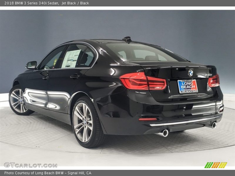 Jet Black / Black 2018 BMW 3 Series 340i Sedan