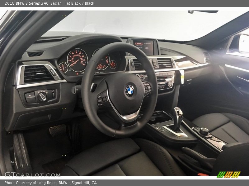 Jet Black / Black 2018 BMW 3 Series 340i Sedan
