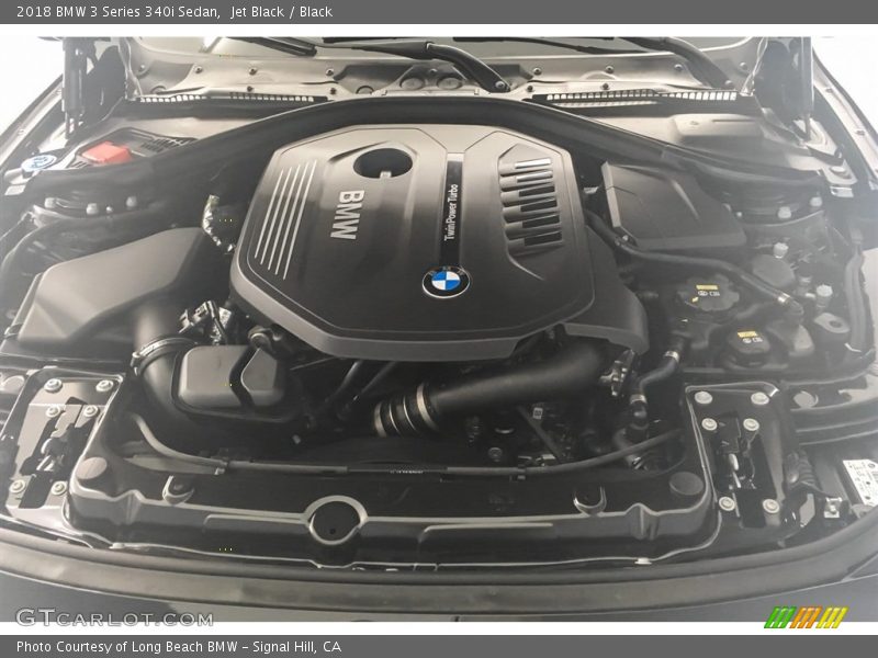 Jet Black / Black 2018 BMW 3 Series 340i Sedan