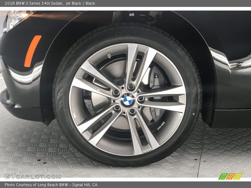 Jet Black / Black 2018 BMW 3 Series 340i Sedan
