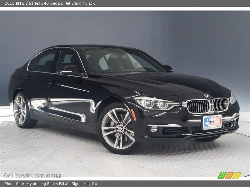 Jet Black / Black 2018 BMW 3 Series 340i Sedan