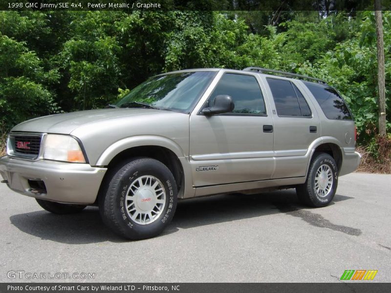 Pewter Metallic / Graphite 1998 GMC Jimmy SLE 4x4