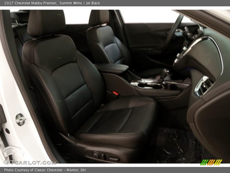 Summit White / Jet Black 2017 Chevrolet Malibu Premier