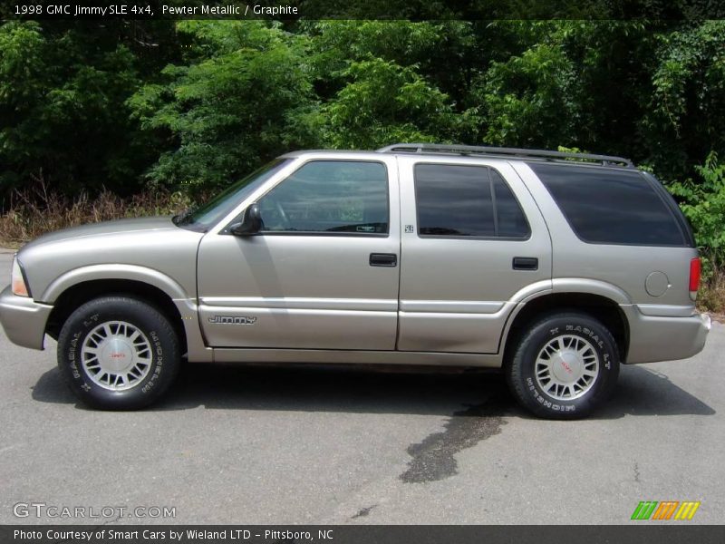 Pewter Metallic / Graphite 1998 GMC Jimmy SLE 4x4