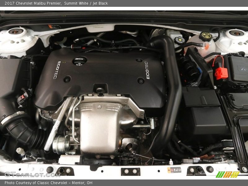 Summit White / Jet Black 2017 Chevrolet Malibu Premier