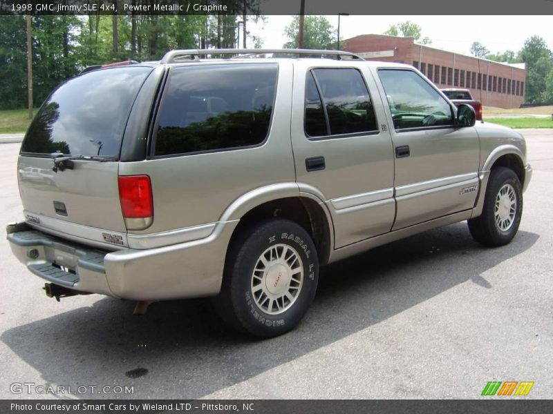 Pewter Metallic / Graphite 1998 GMC Jimmy SLE 4x4