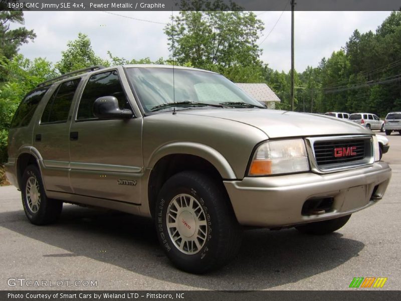 Pewter Metallic / Graphite 1998 GMC Jimmy SLE 4x4