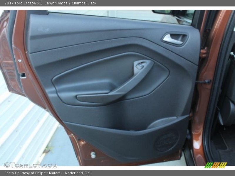 Canyon Ridge / Charcoal Black 2017 Ford Escape SE