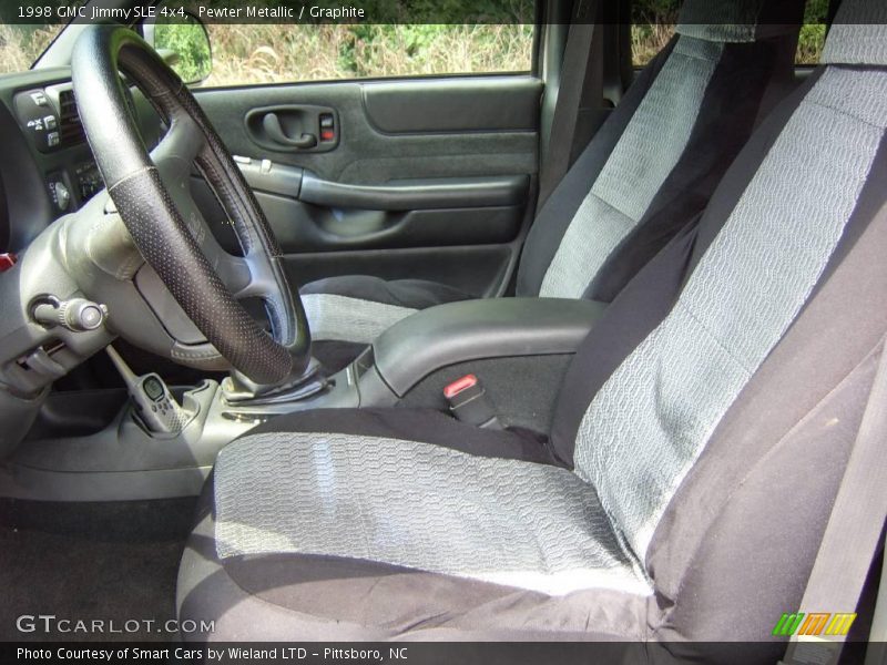 Pewter Metallic / Graphite 1998 GMC Jimmy SLE 4x4