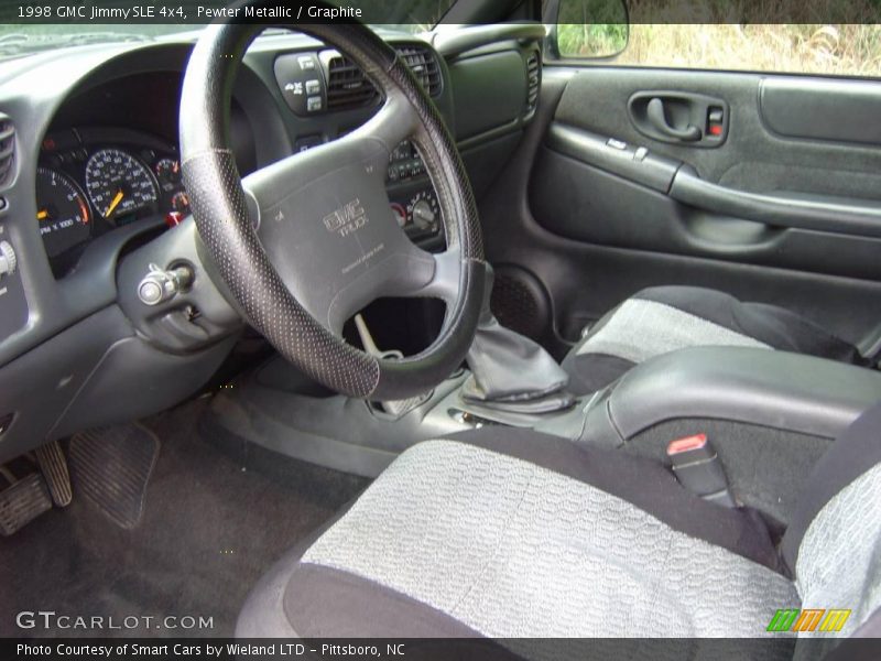 Pewter Metallic / Graphite 1998 GMC Jimmy SLE 4x4