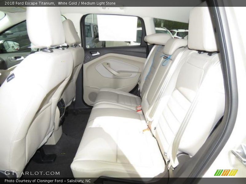 Rear Seat of 2018 Escape Titanium