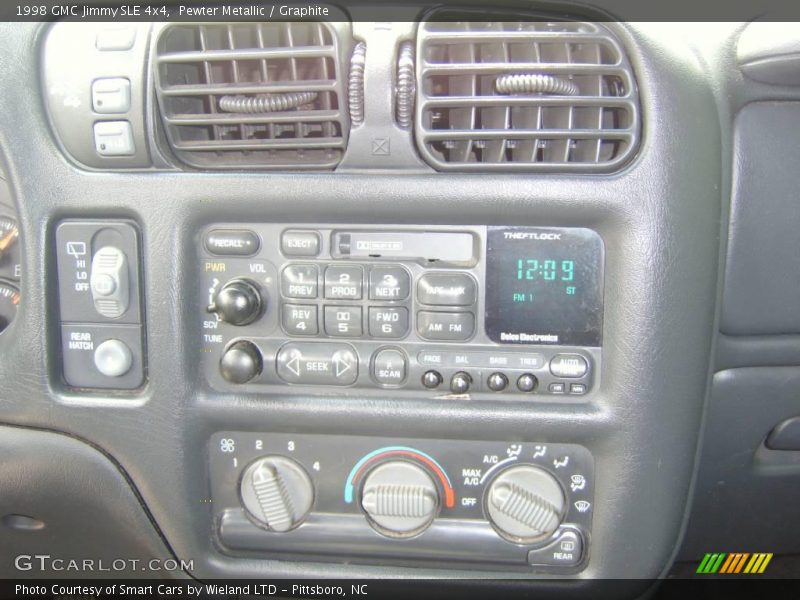 Pewter Metallic / Graphite 1998 GMC Jimmy SLE 4x4