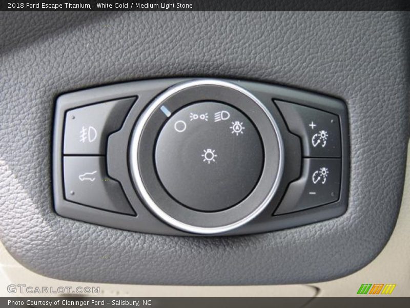 Controls of 2018 Escape Titanium