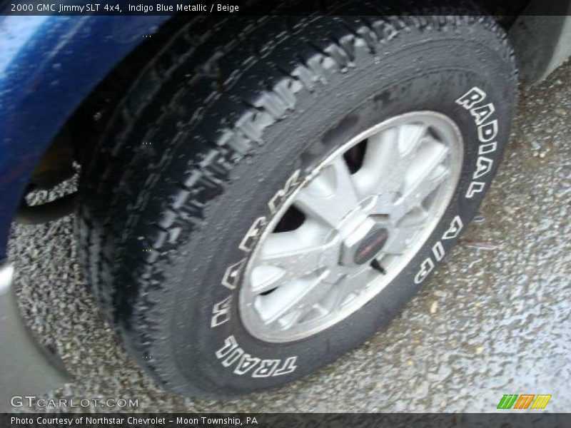 Indigo Blue Metallic / Beige 2000 GMC Jimmy SLT 4x4
