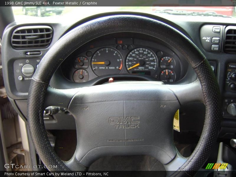 Pewter Metallic / Graphite 1998 GMC Jimmy SLE 4x4