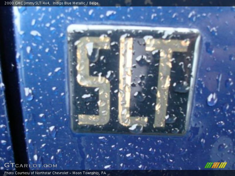 Indigo Blue Metallic / Beige 2000 GMC Jimmy SLT 4x4