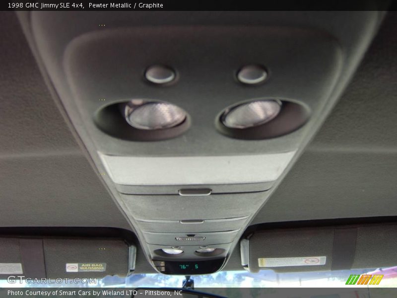 Pewter Metallic / Graphite 1998 GMC Jimmy SLE 4x4