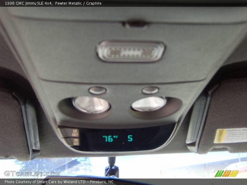 Pewter Metallic / Graphite 1998 GMC Jimmy SLE 4x4