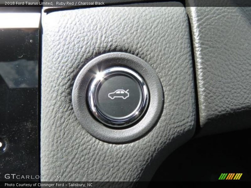 Ruby Red / Charcoal Black 2018 Ford Taurus Limited