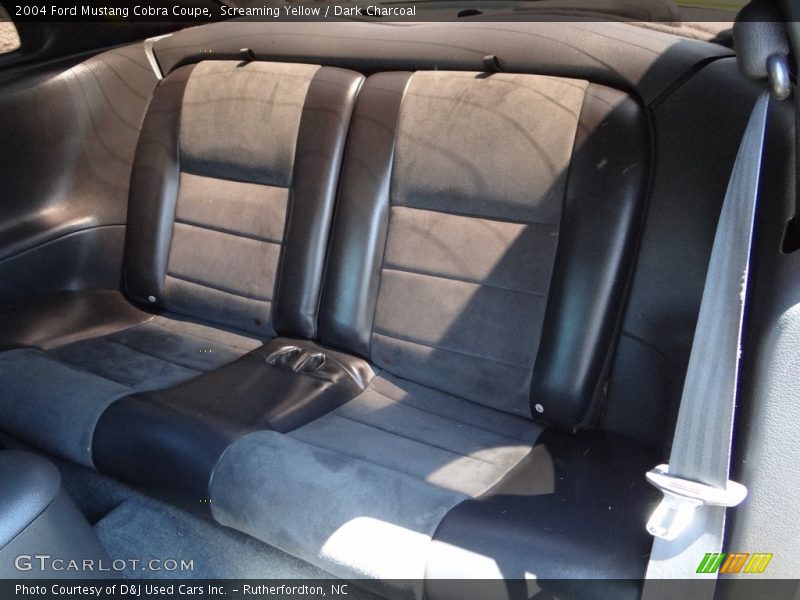 Screaming Yellow / Dark Charcoal 2004 Ford Mustang Cobra Coupe