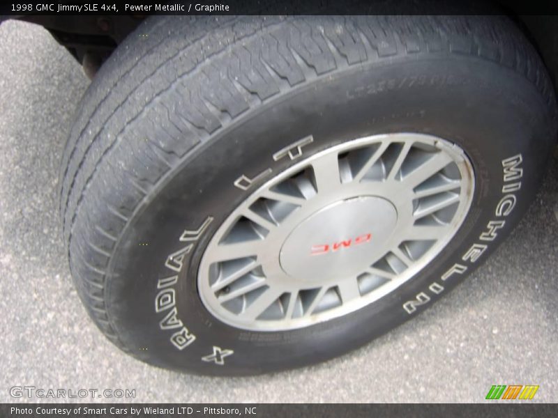 Pewter Metallic / Graphite 1998 GMC Jimmy SLE 4x4