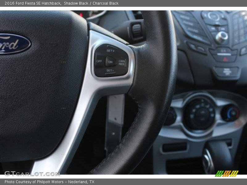 Shadow Black / Charcoal Black 2016 Ford Fiesta SE Hatchback