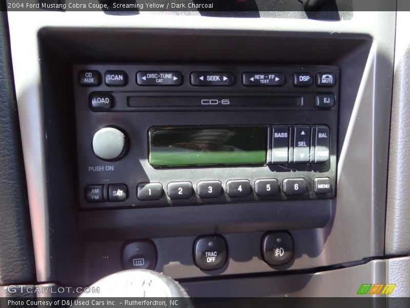 Screaming Yellow / Dark Charcoal 2004 Ford Mustang Cobra Coupe