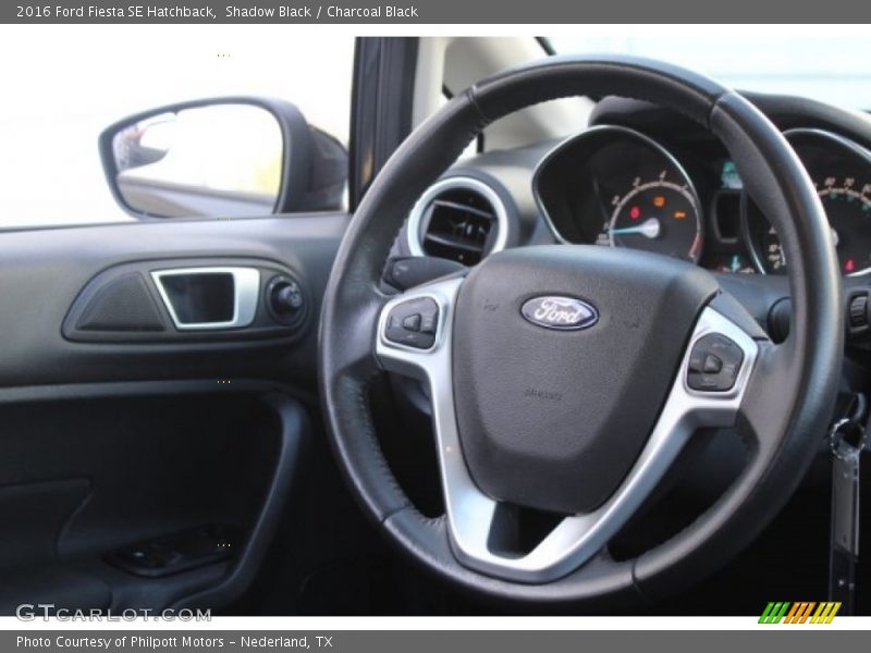 Shadow Black / Charcoal Black 2016 Ford Fiesta SE Hatchback