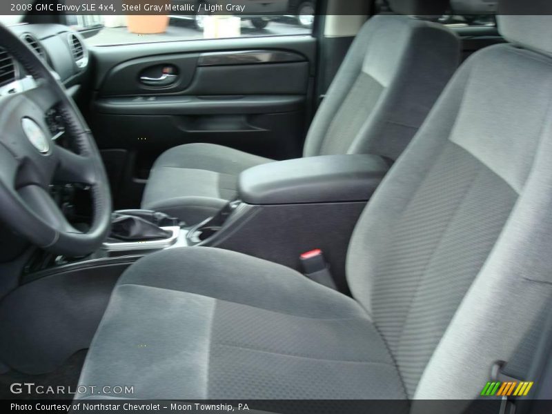 Steel Gray Metallic / Light Gray 2008 GMC Envoy SLE 4x4