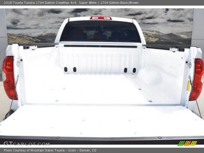 Super White / 1794 Edition Black/Brown 2018 Toyota Tundra 1794 Edition CrewMax 4x4