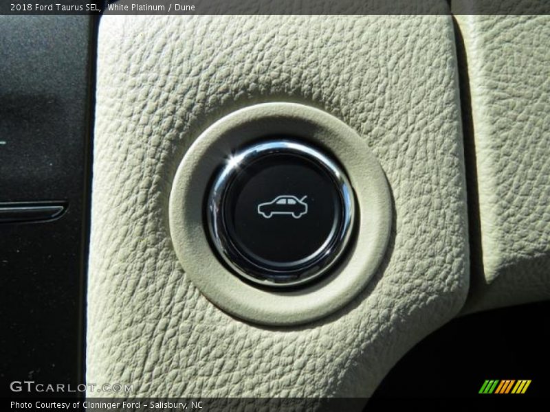 White Platinum / Dune 2018 Ford Taurus SEL