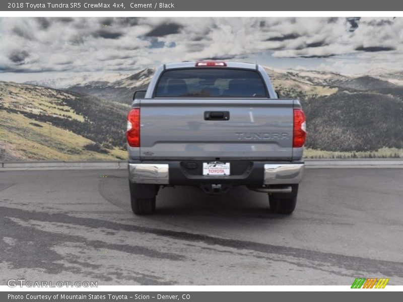 Cement / Black 2018 Toyota Tundra SR5 CrewMax 4x4