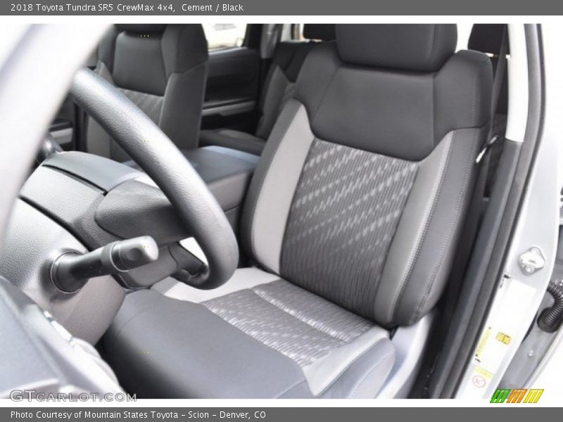 Cement / Black 2018 Toyota Tundra SR5 CrewMax 4x4