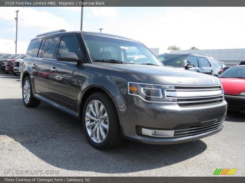 Magnetic / Charcoal Black 2018 Ford Flex Limited AWD