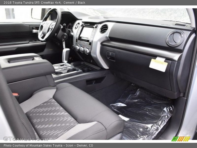Cement / Black 2018 Toyota Tundra SR5 CrewMax 4x4