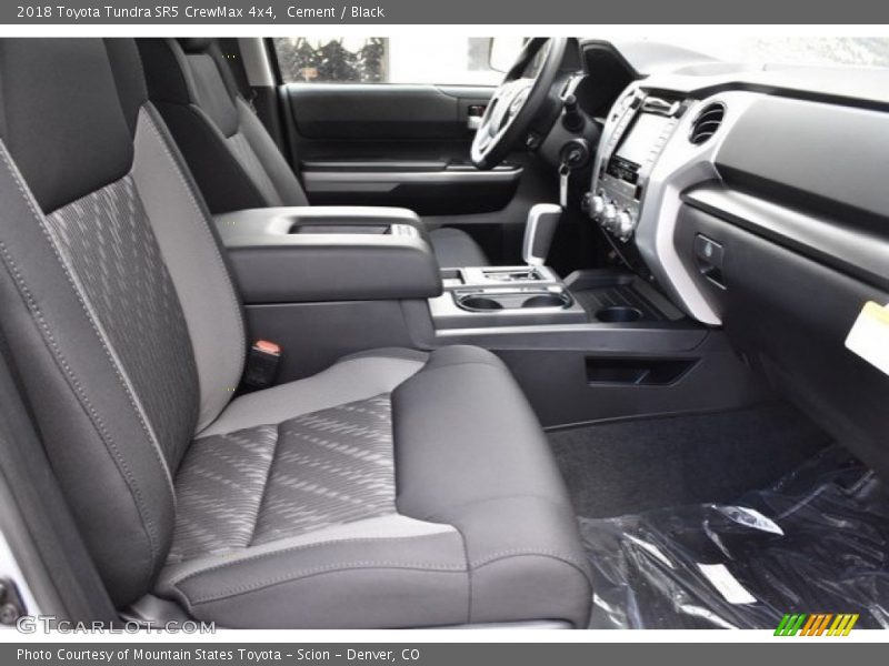 Cement / Black 2018 Toyota Tundra SR5 CrewMax 4x4