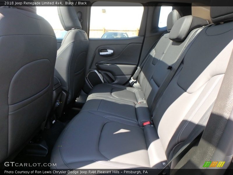 Black / Black 2018 Jeep Renegade Limited 4x4