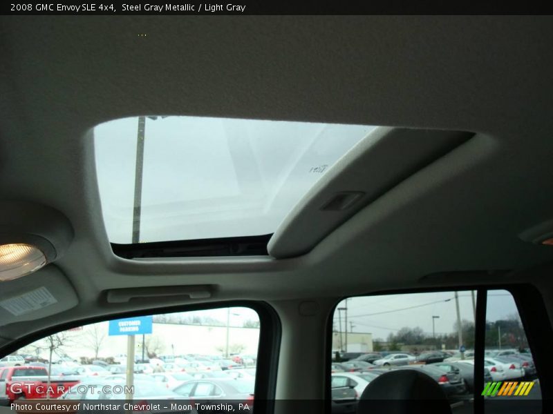 Steel Gray Metallic / Light Gray 2008 GMC Envoy SLE 4x4