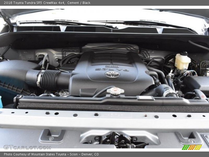 Cement / Black 2018 Toyota Tundra SR5 CrewMax 4x4