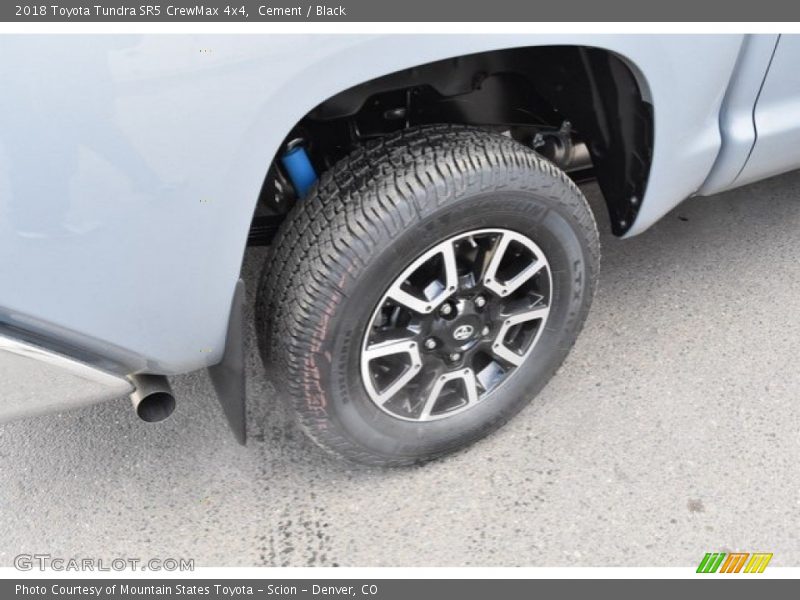 Cement / Black 2018 Toyota Tundra SR5 CrewMax 4x4