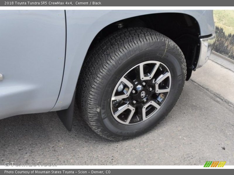 Cement / Black 2018 Toyota Tundra SR5 CrewMax 4x4