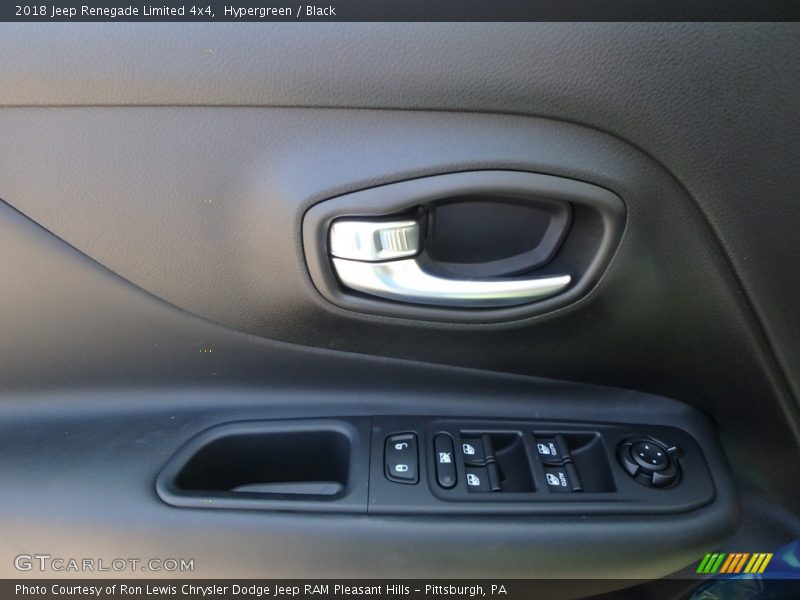Hypergreen / Black 2018 Jeep Renegade Limited 4x4