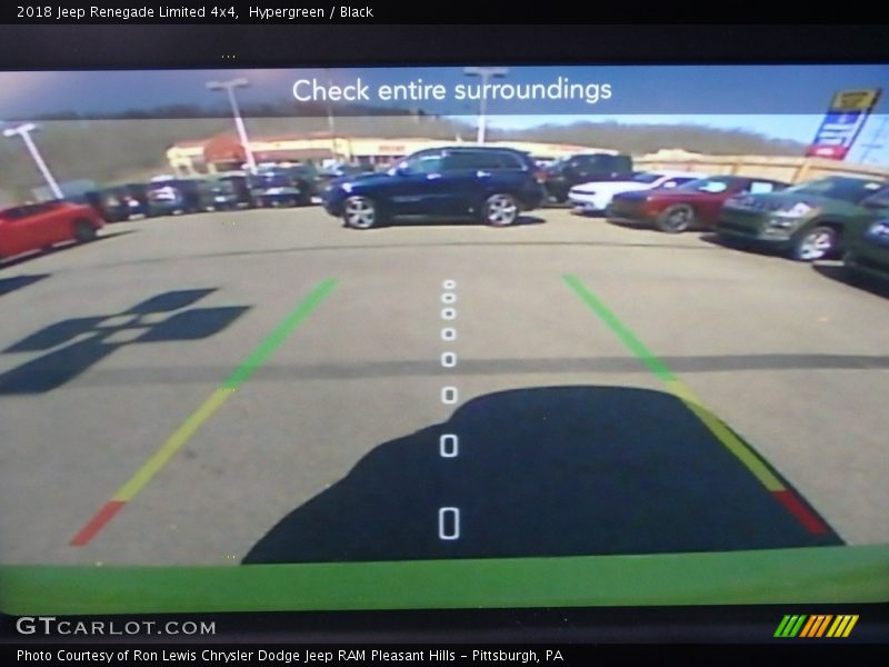 Hypergreen / Black 2018 Jeep Renegade Limited 4x4