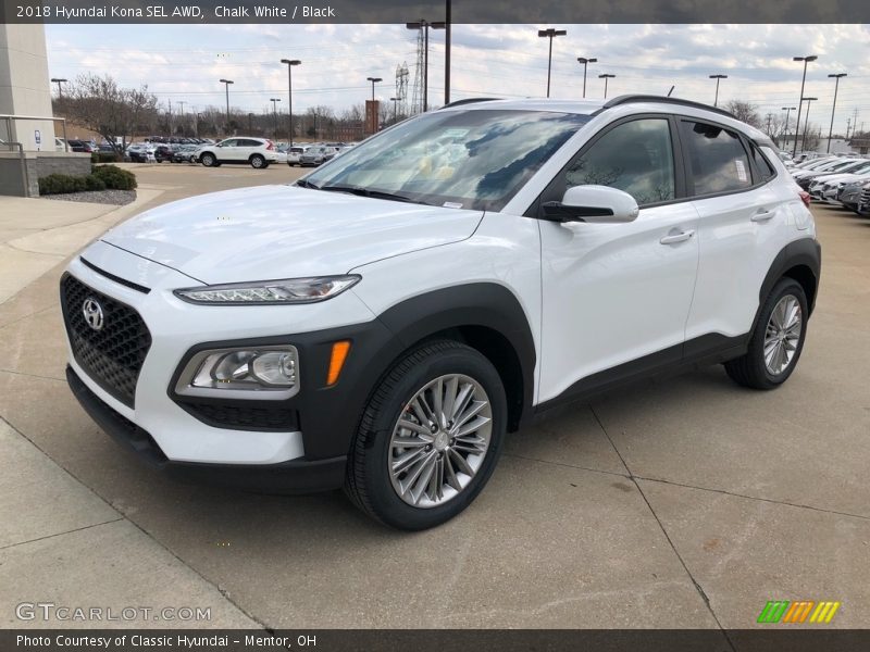 Front 3/4 View of 2018 Kona SEL AWD